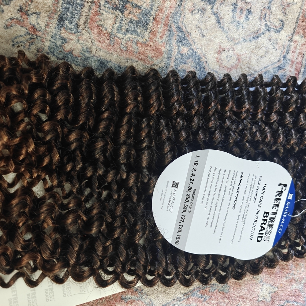 16 Inch Freetress Tahiti Water Curl Hair Extensions Crochet Hair
